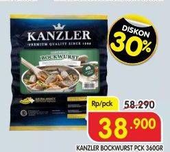 Promo Harga Kanzler Bockwurst 360 gr - Superindo