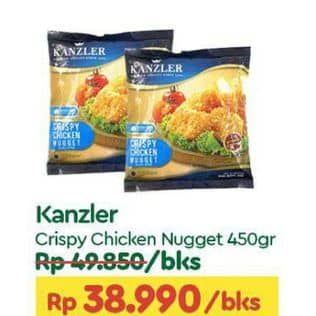 Promo Harga Kanzler Chicken Nugget Crispy 450 gr - TIP TOP