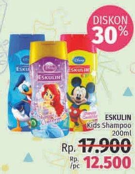 Promo Harga ESKULIN Kids Shampoo 200 ml - LotteMart
