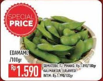 Promo Harga Edamame per 100 gr - Hypermart