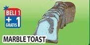 Promo Harga Marble Toast  - Hypermart