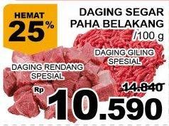 Promo Harga Daging Sapi  - Giant