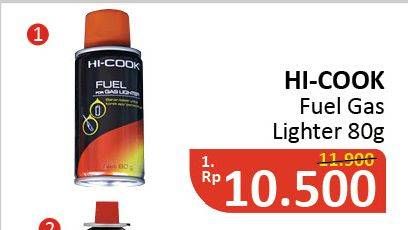 Promo Harga HICOOK Gas Untuk Pematik (Fuel) 80 gr - Alfamidi
