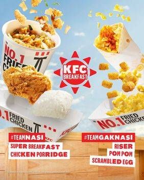 Promo Harga KFC Breakfast  - KFC