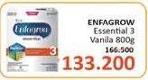 Promo Harga ENFAGROW Essential 3 Susu Formula Vanila 800 gr - Alfamidi