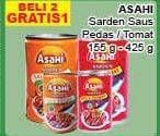 Promo Harga ASAHI Sardines Saus Pedas, Saus Tomat  - Giant