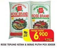 Promo Harga Rose Brand Tepung Ketan & Beras 500 gr - Superindo