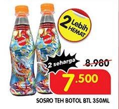 Promo Harga Sosro Teh Botol 350 ml - Superindo