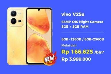 Promo Harga Vivo V25e 8GB + 128GB, 8GB + 256GB  - Erafone