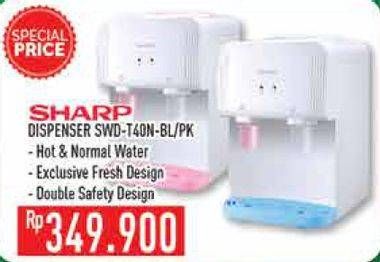 Promo Harga SHARP SWD-T40N | Water Dispenser  - Hypermart