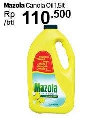 Promo Harga MAZOLA Oil Canola 1500 ml - Carrefour