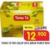 Promo Harga Tong Tji Teh Celup Jeruk Purut 20 pcs - Superindo