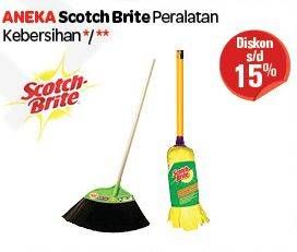 Promo Harga 3M SCOTCH BRITE Alat Kebersihan  - Carrefour
