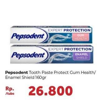 Promo Harga PEPSODENT Pasta Gigi Expert Protection Enamel Shield, Gum Health 160 gr - Carrefour