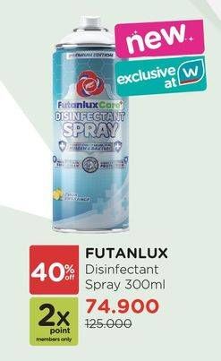 Promo Harga FUTANLUX Disinfectant Spray 300 ml - Watsons