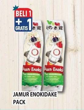Promo Harga Naturally Fresh Jamur Enokidake 100 gr - Hypermart