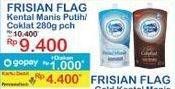 Promo Harga Frisian Flag Susu Kental Manis Cokelat, Putih 280 gr - Indomaret