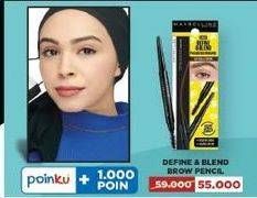 Promo Harga Maybelline Define & Blend Brow Pencil  - Indomaret