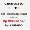 Promo Harga Samsung Galaxy A33 8 GB + 128 GB, 8 GB + 256 GB  - Erafone