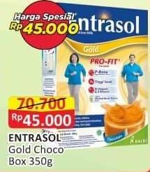 Promo Harga Entrasol Gold Susu Bubuk Chocolate 370 gr - Alfamart