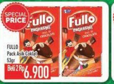 Promo Harga FULLO Pack Asik Chocolate per 2 box 53 gr - Hypermart