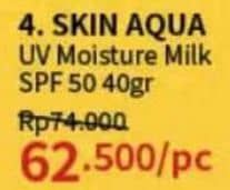 Promo Harga Skin Aqua UV Moist Milk 40 gr - Guardian