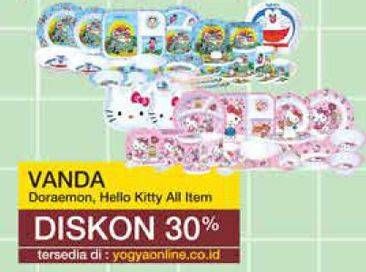 Promo Harga Vanda Melamine Seri Doraemon All Variants  - Yogya