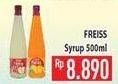 Promo Harga FREISS Syrup Squash 500 ml - Hypermart