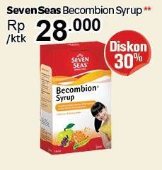 Promo Harga SEVEN SEAS Becombion Syrup  - Carrefour