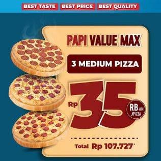 Promo Harga Dominos Papi Value Max  - Domino Pizza