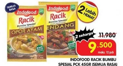 Promo Harga Indofood Bumbu Racik All Variants 45 gr - Superindo