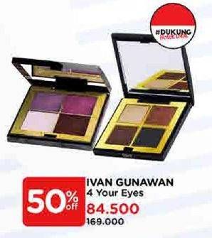 Promo Harga Ivan Gunawan 4 Your Eyes  - Watsons