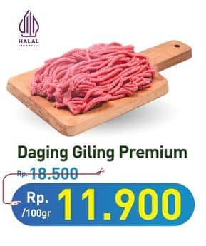 Promo Harga Daging Giling Sapi Premium per 100 gr - Hypermart