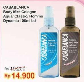 Promo Harga CASABLANCA Body Mist 100 ml - Indomaret