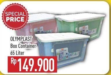 Promo Harga OLYMPLAST Container 65 ltr - Hypermart