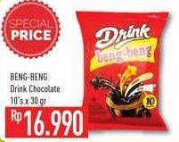 Promo Harga Beng-beng Drink per 10 sachet 30 gr - Hypermart