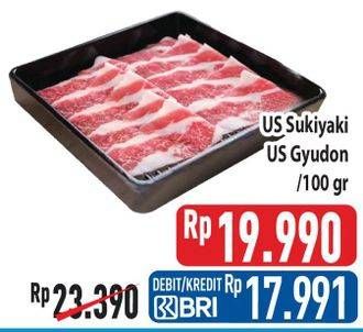 Sapi Sukiyaki/Gyudon US