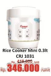 Promo Harga Cosmos CRJ 1031 Rice Cooker  - Hari Hari