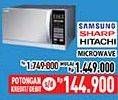 Promo Harga Samsung/Sharp/Hitachi Microwave  - Hypermart