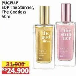 Promo Harga Pucelle Eau De Luxe Parfum The Goddess, The Stunner 50 ml - Alfamart