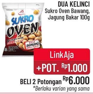 Promo Harga DUA KELINCI Kacang Sukro Bawang, Jagung Bakar per 2 pouch 100 gr - Alfamidi