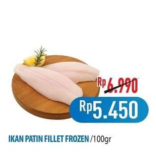 Promo Harga Ikan Patin Fillet per 100 gr - Hypermart
