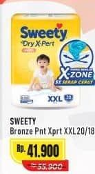 Promo Harga Sweety Bronze Pants Dry X-Pert XXL20, XXL18 18 pcs - Alfamart