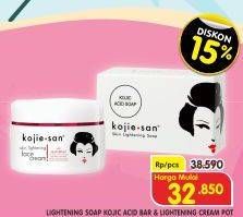 Promo Harga Kojie San Skin Lightening Soap/Kojie San Face Lightening Cream  - Superindo