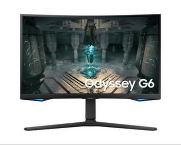 Promo Harga Samsung LS27BG652EEXXD 27 inch Odyssey G6 G65B QHD 240Hz Smart Gaming Monitor  - Samsung