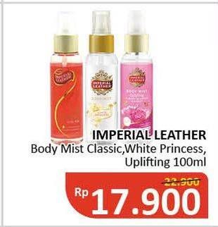 Promo Harga CUSSONS IMPERIAL LEATHER Body Mist Classic, White Princess, Uplifing Ch 100 ml - Alfamidi