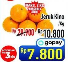 Promo Harga Jeruk Kino per 1000 gr - Hypermart