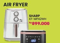 Promo Harga Sharp KF-MP42WH Air Fryer 4.2L 1250 Watt  - COURTS