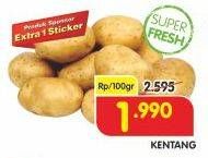 Promo Harga Kentang per 100 gr - Superindo