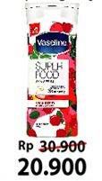 Promo Harga VASELINE Super Food Skin Serum Cranberry, Citrus 200 ml - Alfamart